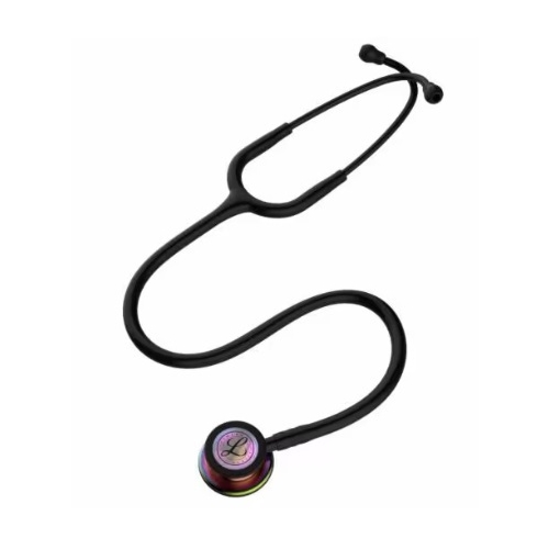 Littmann Classic III stetoskops – varavīksnes/melns, ar maināmu pusi
