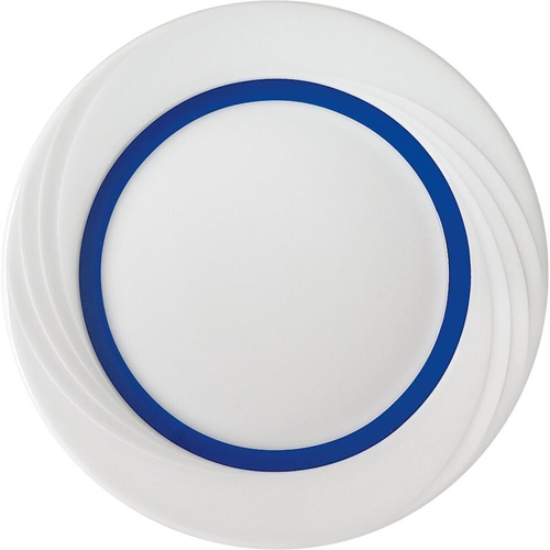 Donna S blå tallrik flat 20cm – Schönwald – 12 st
