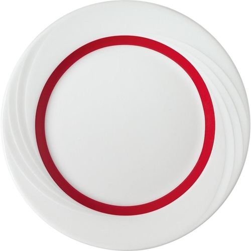 Donna S röd tallrik flat 20cm – Schönwald – 12 st