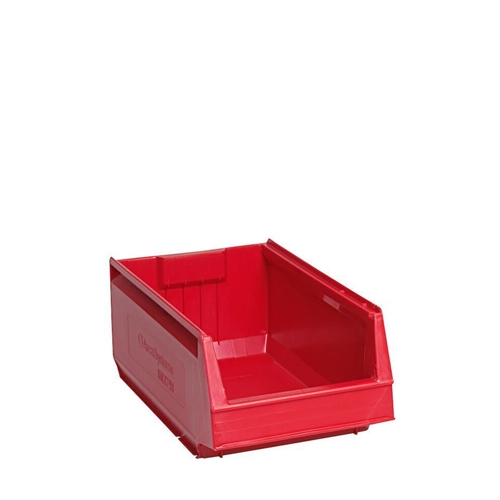 Förvaringslåda plast röd – 17x11x8cm Hega – 20 st
