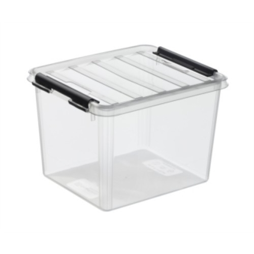 Förvaringsbox plast SmartStore – 3L 21x17x15cm transp m lock – 10 st