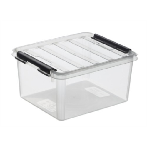 Förvaringsbox plast SmartStore – 2L 21x17x11cm transp m lock – 10 st