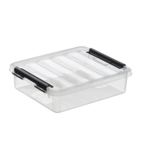 Förvaringsbox plast SmartStore – 1L 21x17x6cm transp m lock – 10 st
