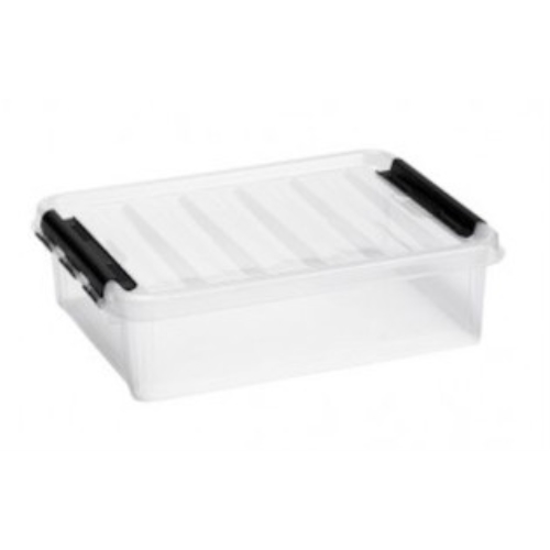 Förvaringsbox plast SmartStore – 8L 40x30x11cm transp m lock – 10 st