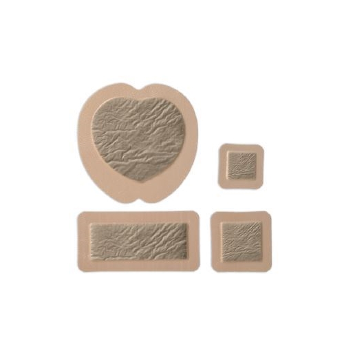 Skumforbinding sølv silikone Mepilex B Ag – 18x18cm Sakrum Border – 5 stk
