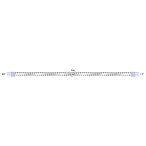 Narkosslang gludstobra – slengs 1,8 m – 20 gab