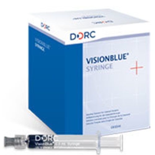 Spruta VisionBlue – Sterils trypāna zilais šķīdums acu operācijām – 10 gab