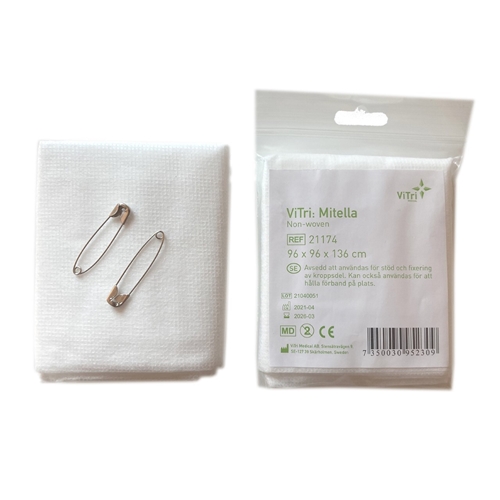 Mitella nonwoven ViTri – 96x96x136cm – 25 kpl