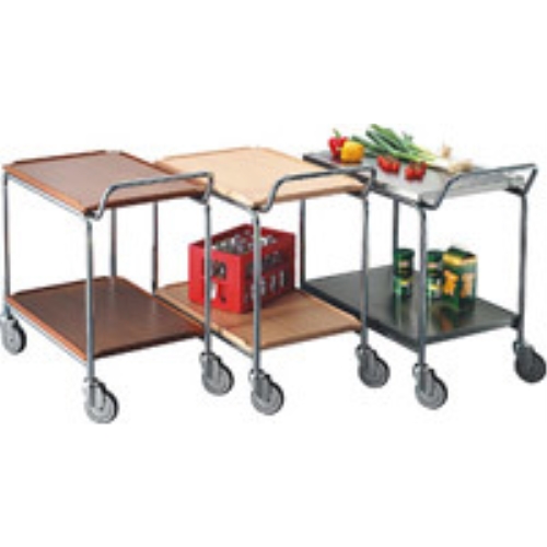 Bordsvagn – bok 80x52cm 2 hyllor