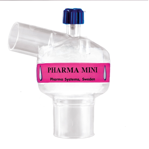 Filter HMEF Pharma Mini – 23ml TD50-900ml vinklet med port – 50 stk