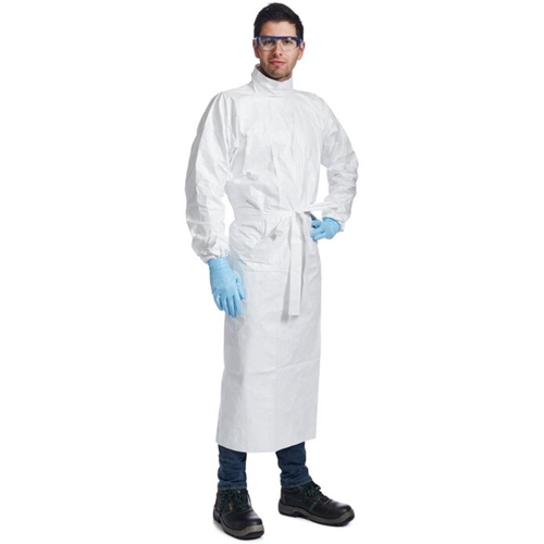 Cytostatisk beskyttelsesdragt – S 120cm Tyvek® IsoClean® – 30 stk