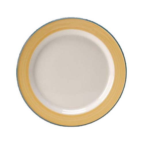 Rio tallrik – 23cm gul flat – 12 st