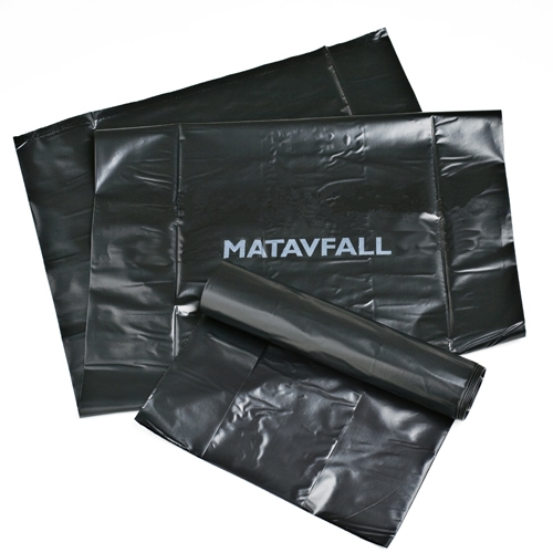 Jätesäkki LD-muovi ruokajätteelle PolyREG – 60L 550x1000mm 80my musta – 25 kpl