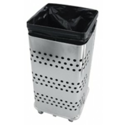 Säckvagn inklädd för säck 125L – 45x45x90cm förzinkad m hjul