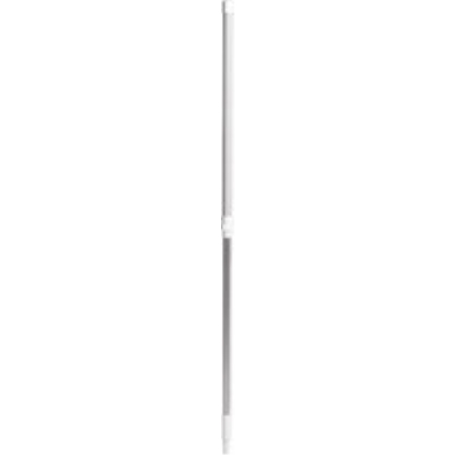 Teleskopskaft – aluminium vit 130-190cm