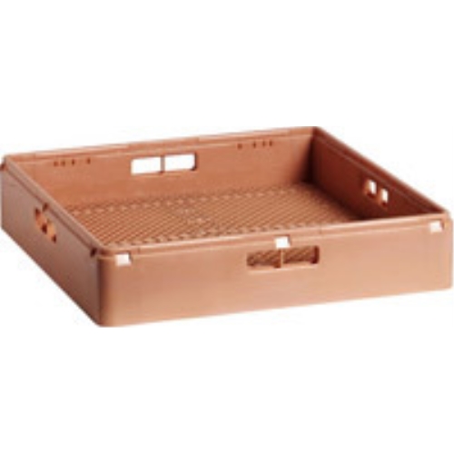 Diskkorg – bestick brun 50x50cm