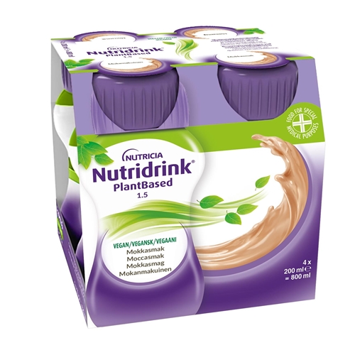 Nutridrink Plantbased – 4x200ml Mocca – 4 st