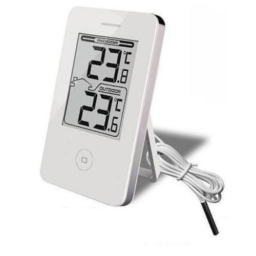 Termometer digital inne/ute – inne-10+50°c ,ute-40+70°c