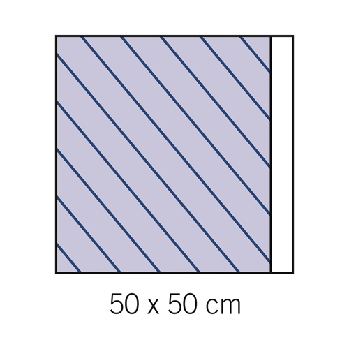 På håndklæde klæbende Evercare – 50x50cm – 30 stk