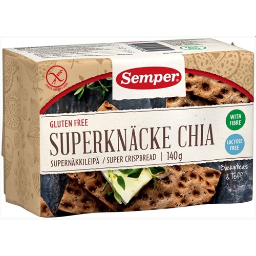 Semper Superknäcke Chia – 140g Semper