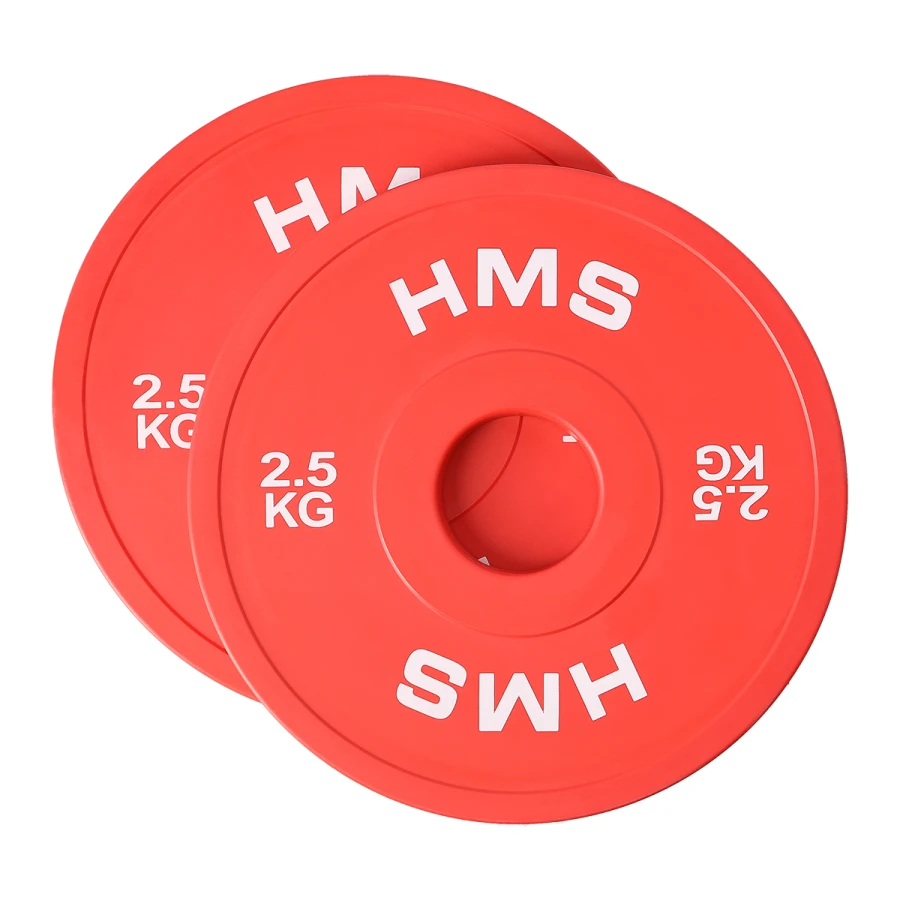 Triecienu absorbējošs svara disks olimpiskajai stienim HMS
