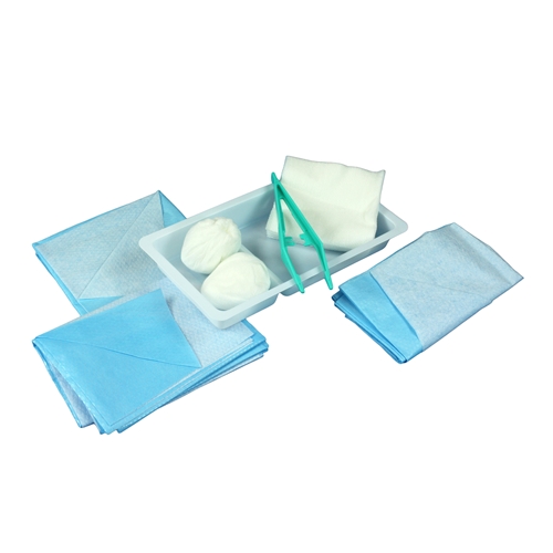 Kateteriseringsset nonwoven Mediplast mindre – 2to 4ko 2duk 1tråg 1pin – 24 st