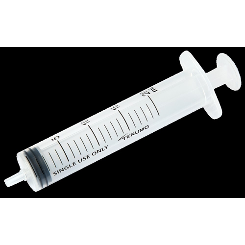 Sprøjte luer 3-komp Terumo – 20 ml grad 1,0 ml excentrisk – 50 stk