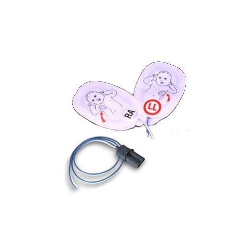 Defibrilācijas elektrods bērniem – 8×12 cm ar kabeli HeartStart XL – 5 gab