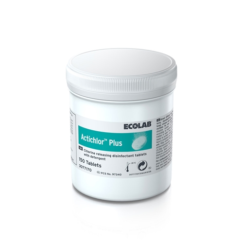 Dezinfekcijas līdzeklis hlors – 1,7 g Actichlor plus – 150 gab.
