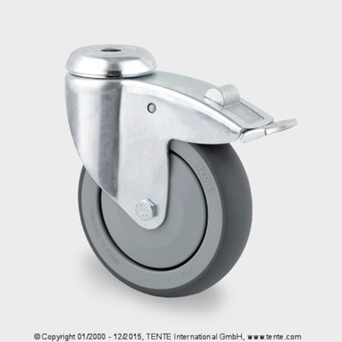 Hjul m.broms 100mm – Hallin