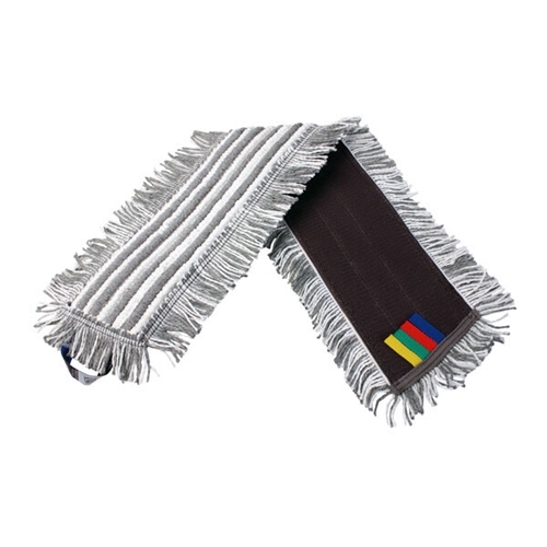 Mikrošķiedras mops Activa Effect Plus – 40 cm pelēks/balts ar bārkstīm – 5 gab.