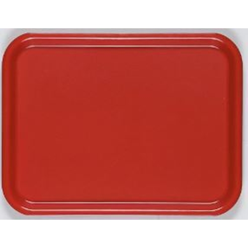 Bricka Väbo – 43x33cm plast röd