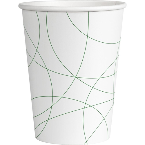 Kafijas krūzītes papīra Leaf Abstract – 38cl bez plastmasas – 45 gab.