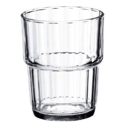 Norvege dricksglas – 25cl härdat stapelbara – 6 st