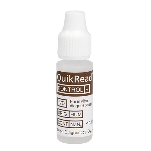 Kontroles QuikRead go iFOBT – 0,8 ml pozitīvs, GLABĀT AUKSTUMĀ