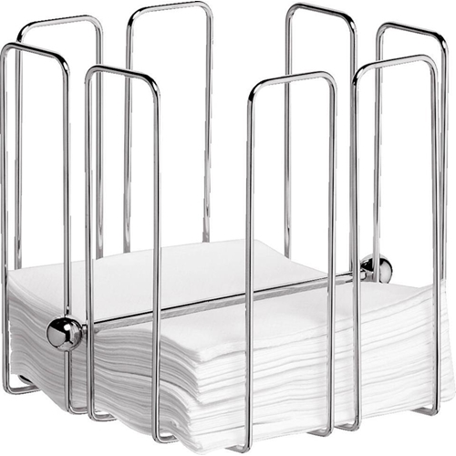Servettställ – Krom 19x19x19cm
