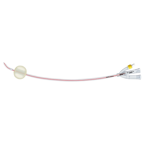 Katetrs 3-ceļu hematurijai Softsimplastic – 30ml ch22 40cm Dufour – 10 gab.