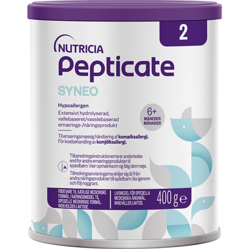 Pepticate Syneo2 modersmjölkers – 1x400g från 6 mån+