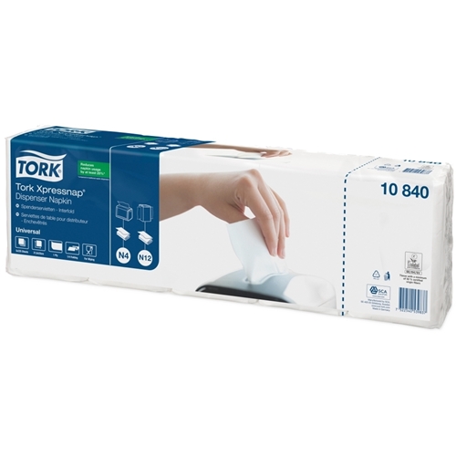 Dispenserserviet 1/4 N4 – Tork Universal 21,3x33cm kædev. – 1125 stk