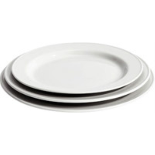 Simplicity tallrik flat – Ø23cm vit Steelite – 12 st