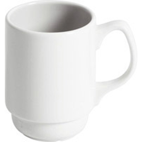 Simplicity mugg stapelbar – 26cl vit Steelite – 12 st