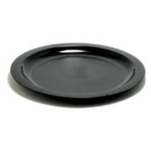 Tallrik flat Ø24 Progress – Ø24cm svart Malko – 10 st
