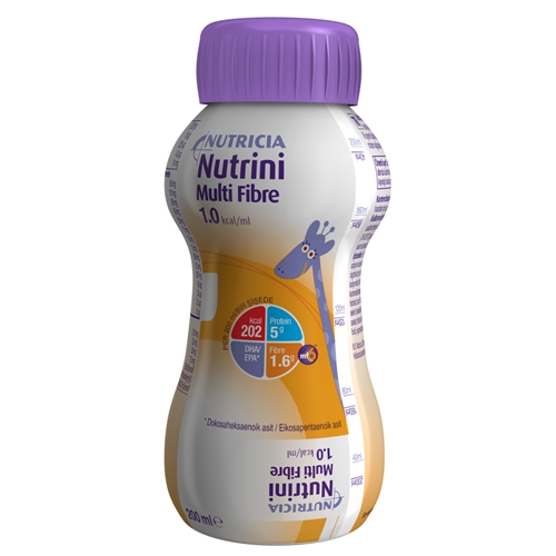 Nutrini Multi Fibre – 24x200ml flaskor för barn – 24 st