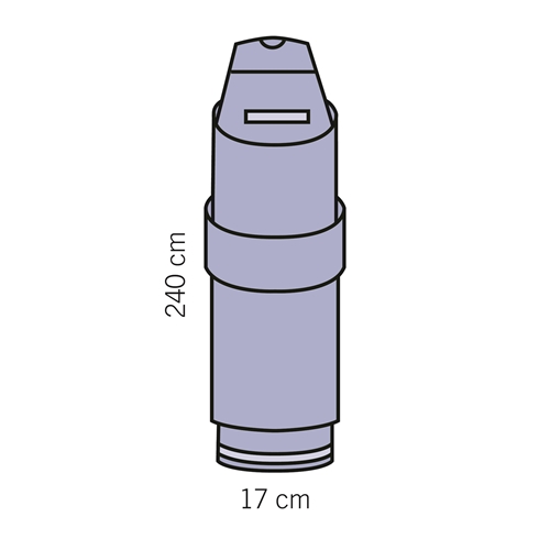 Slangstrømpe evercare – 17x240cm – 120 stk
