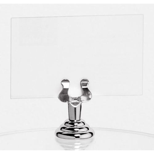 Meny/nr.hållare Halco – 2,8cm rostfri