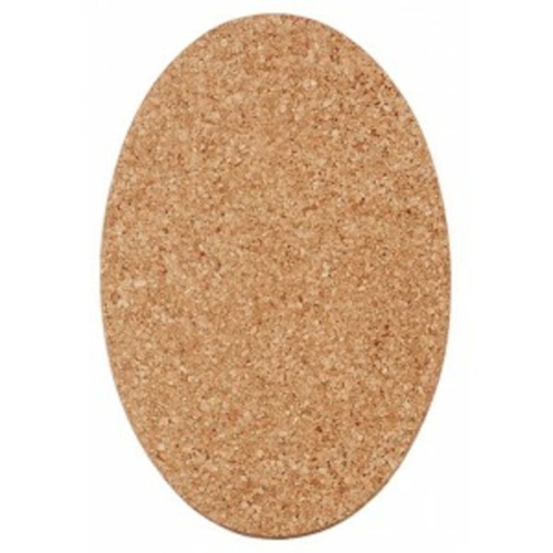 Karottunderlägg oval – kork 35cm L