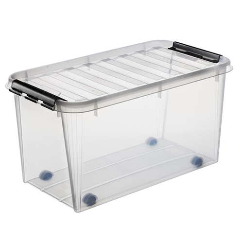 Förvaringsbox plast SmartStore – 70L 72x40x38cm m lock o hjul