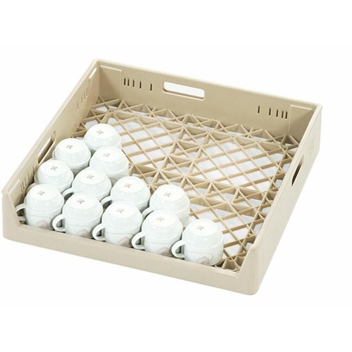 Diskkorg glas/kopp beige – Nordien