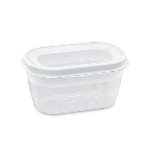 Förvaringsburk plast – 0,5L m lock