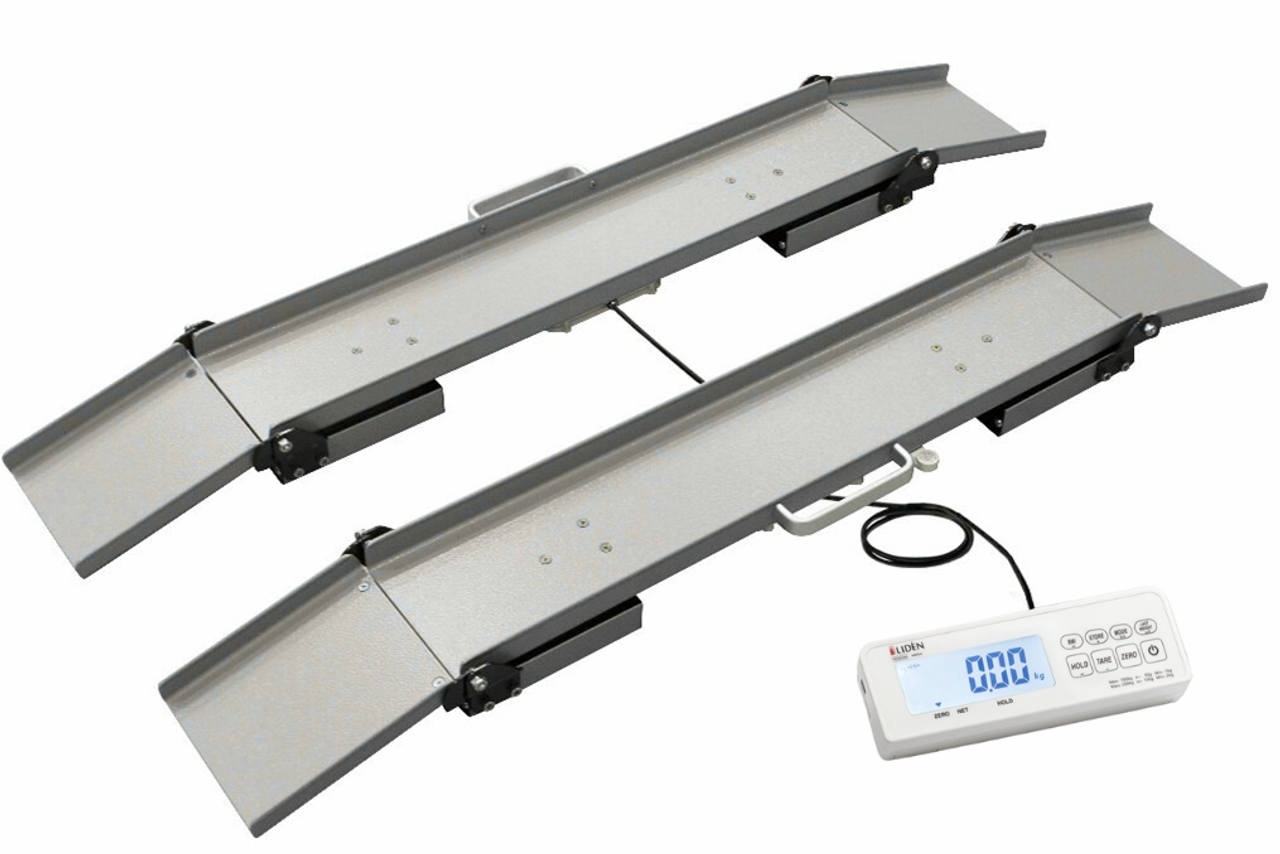 Medicīniski apstiprināti pārnēsājami ratiņkrēslu / pacientu svari 300 kg / 100 g – BW-300P